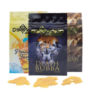 Shatter and Package from Doctor Dutch Online Cannabis Dispensary Canada