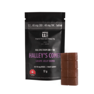 Grape THC Gummy Candy Package from Doctor Dutch Online Cannabis Dispensary Canada