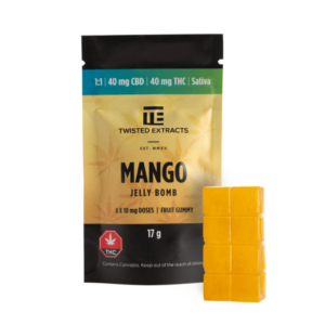 Mango THC Gummy Candy Package from Doctor Dutch Online Cannabis Dispensary Canada