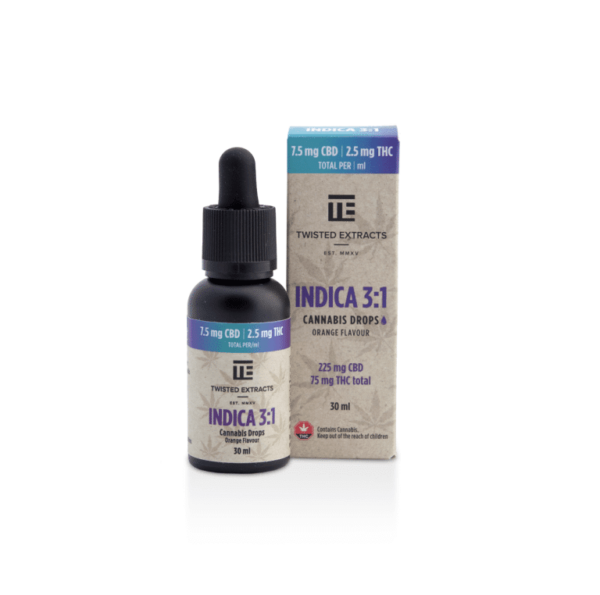 Indica Tincture Bottle from Doctor Dutch Online Dispensary Canada