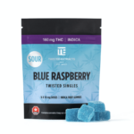 Blue Raspberry THC Gummy Candy Package from Doctor Dutch Online Cannabis Dispensary Canada