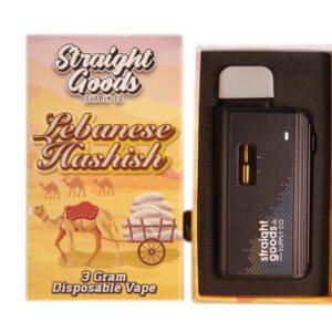 Straight Goods Lebanese Hashish 3mL
