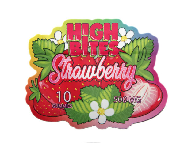High Bites – Strawberry (500mg THC)